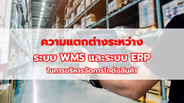 ความแตกต่างระหว่างระบบ WMS และระบบ ERP ในการบริหารจัดการโกดังสินค้า
